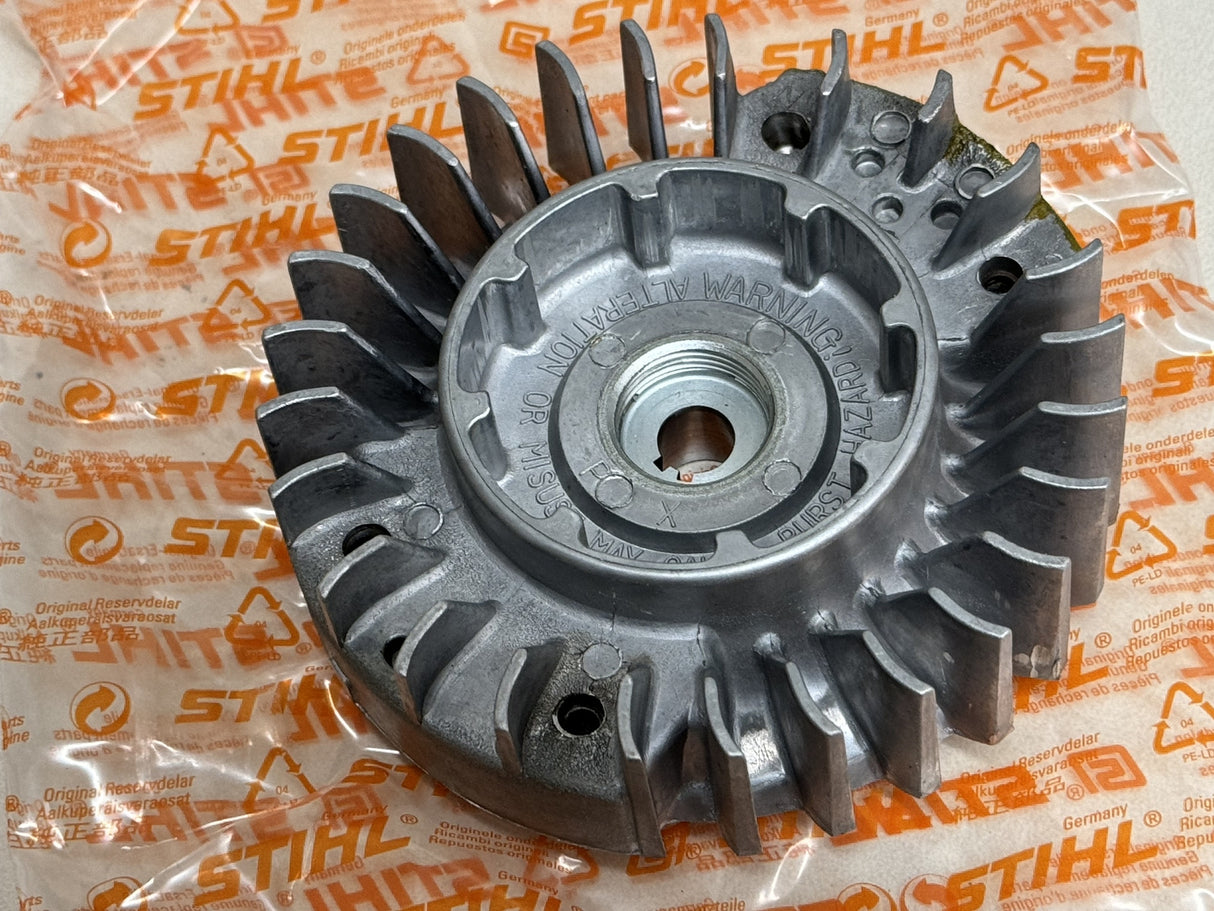 STIHL OEM 1122 400 1203 FLYWHEEL FOR 064 064R , DUAL KEYWAY