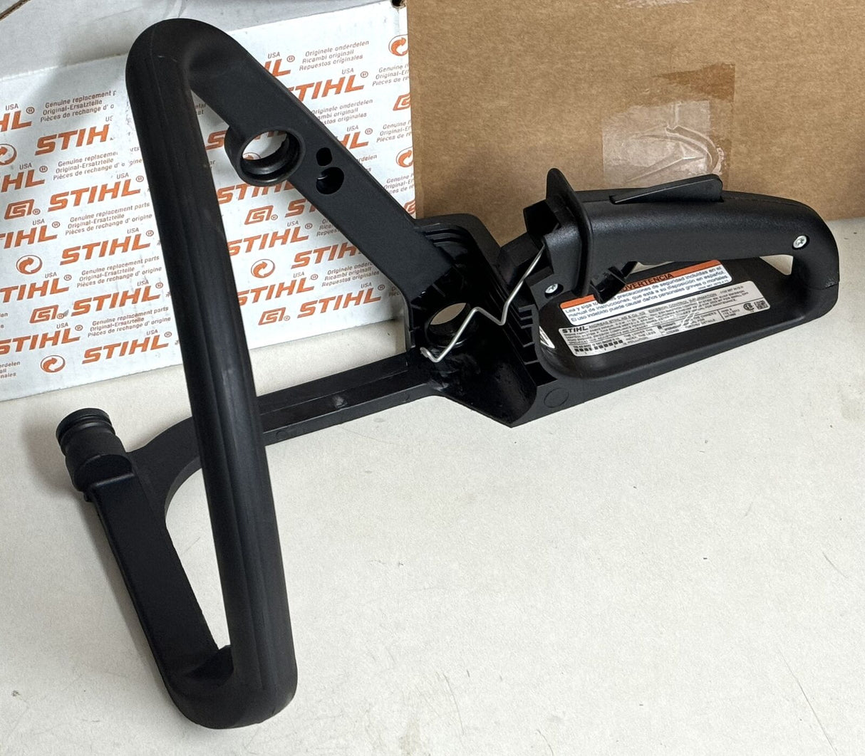 STIHL OEM HANDLE FRAME THROTTLE ASSY 1130 791 4901 : STRIPPED NEW MS170 180 C-B