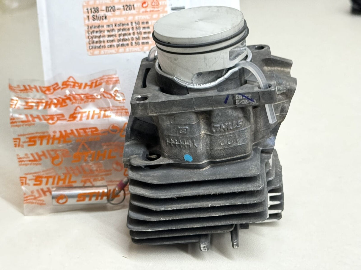 STIHL OEM CYLINDER WITH PISTON KIT 1138 020 1201 MS441 R VW C-Q C-M C-MQ C-MR R