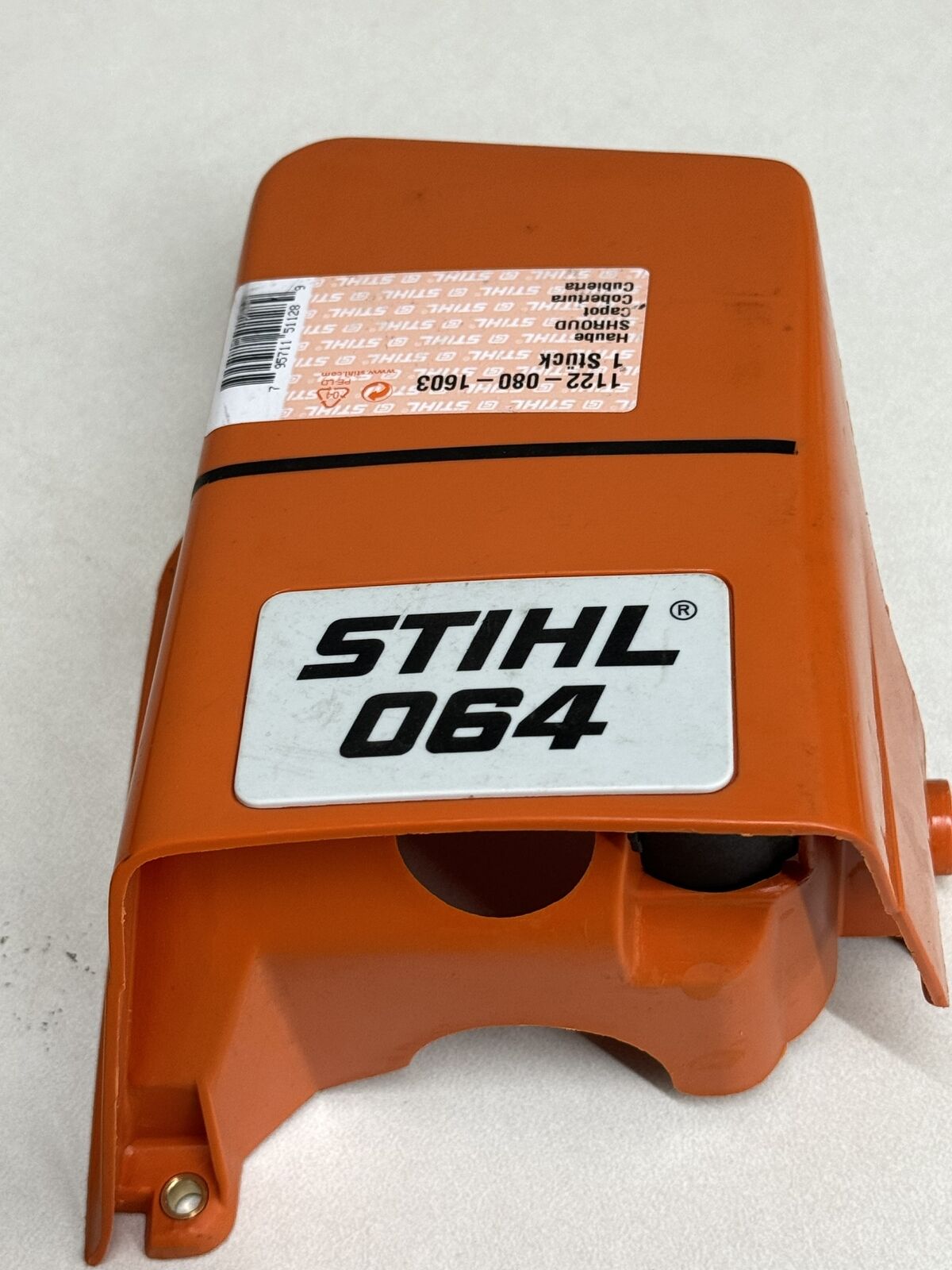 STIHL OEM TOP SHROUD COVER 1122 080 1603 CHAINSAW 064 064R 064RW   11220801603
