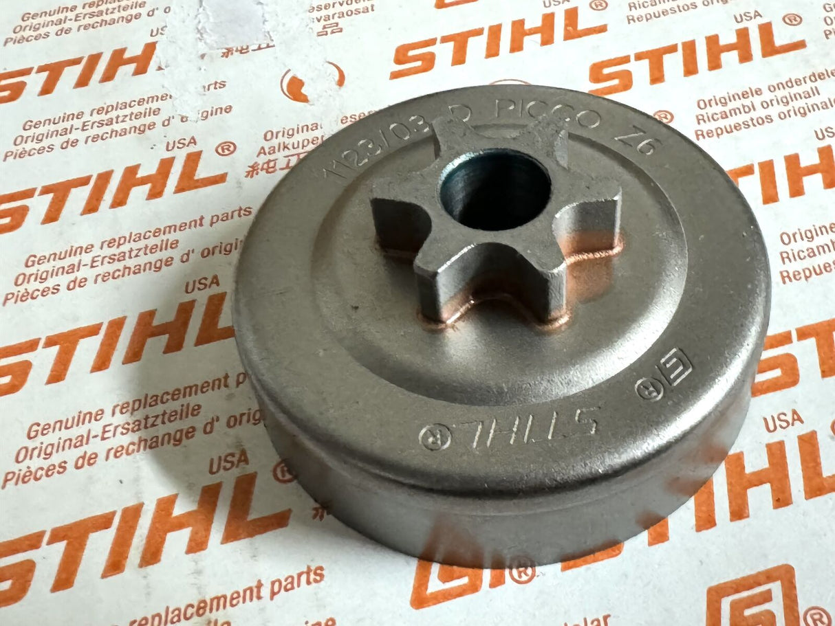 STIHL OEM CHAIN SPROCKET CLUTCH BUNDLE 1123 640 1705 / 2003 / 2050 STRIP MS170