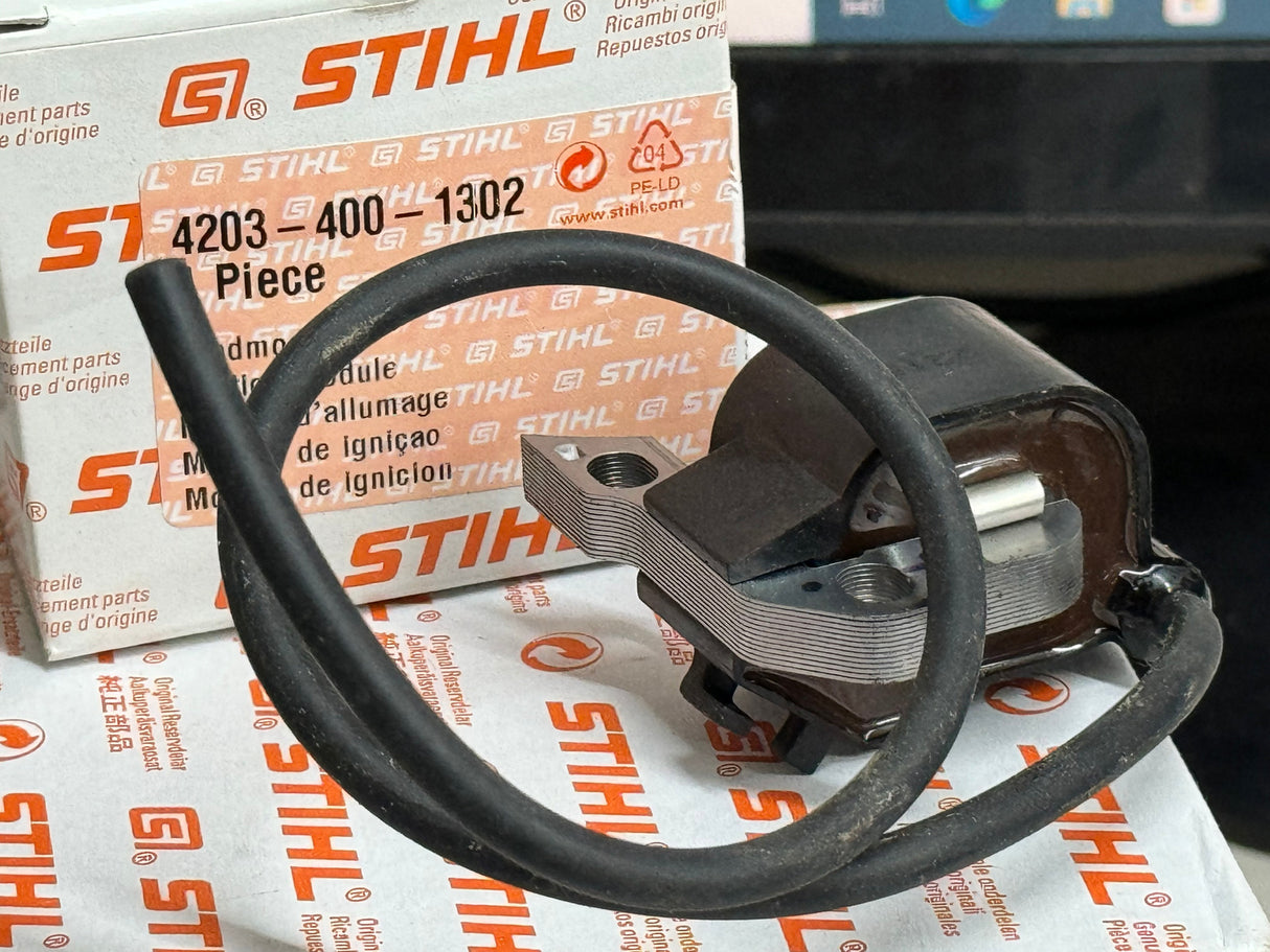 STIHL OEM IGNITION COIL 4203 400 1302 FOR BLOWER BR340 L BR420 BR380 BR 420 C SR