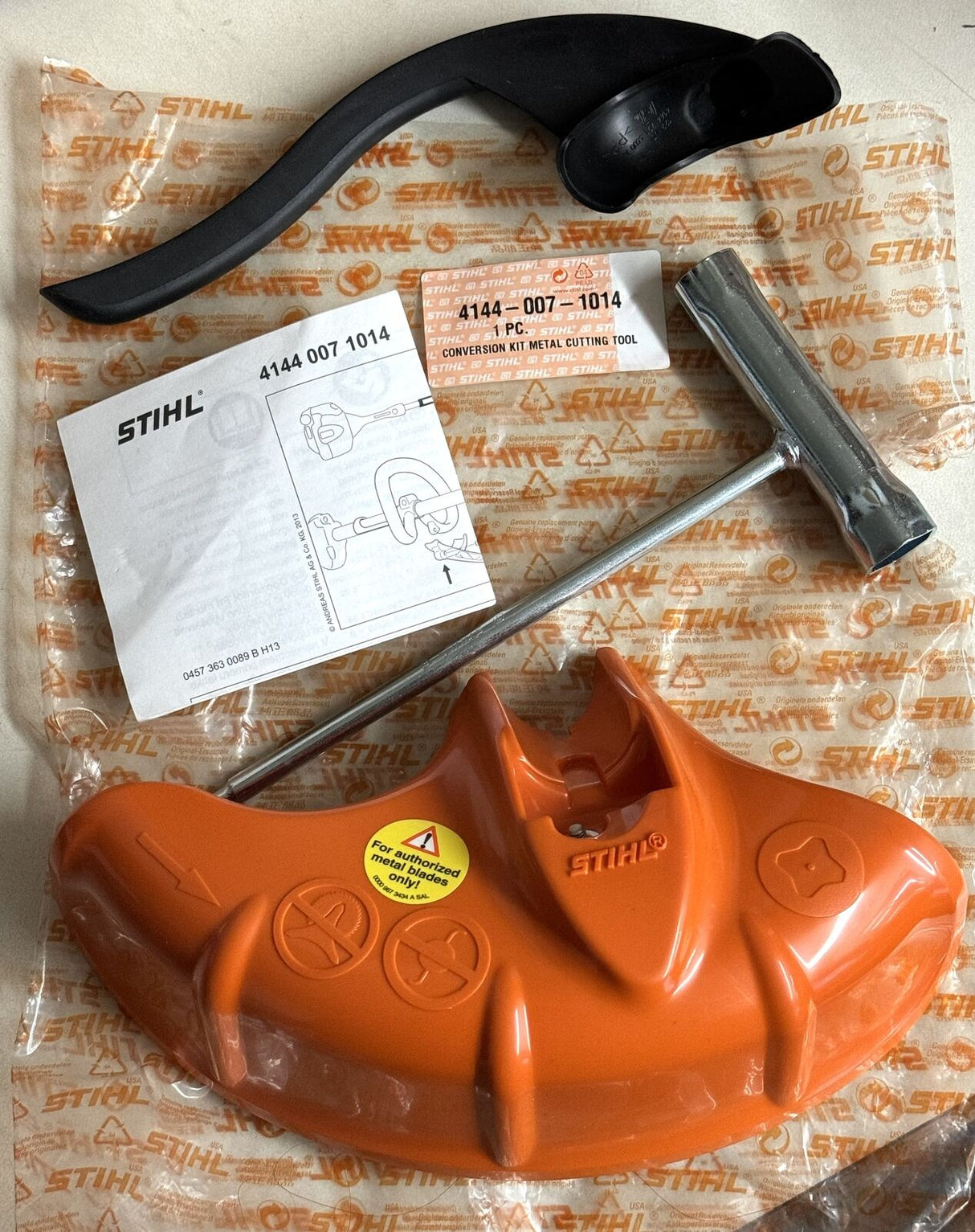 STIHL OEM BLADE CONVERSION INSTALLATION KIT 4144 007 1014 FS56 FS70