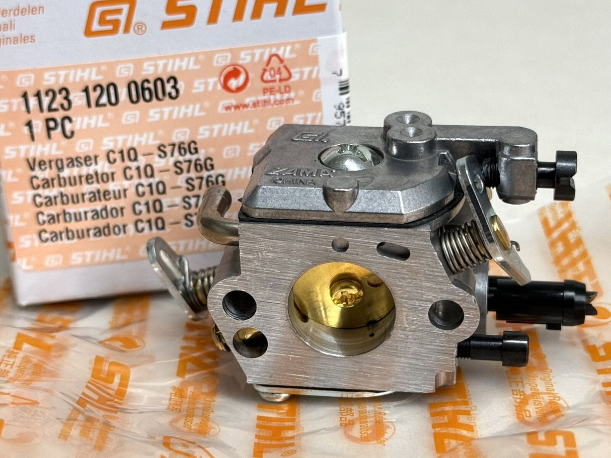 STIHL OEM ZAMA CARBURETOR 1123 120 0603 MS250 MS230 C1Q-S76G : MS 250 230