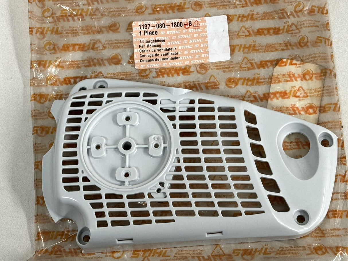 STIHL OEM 1137 080 1800 / 1808 FAN HOUSING MS192T MS193T MS 192 193 T GENUINE