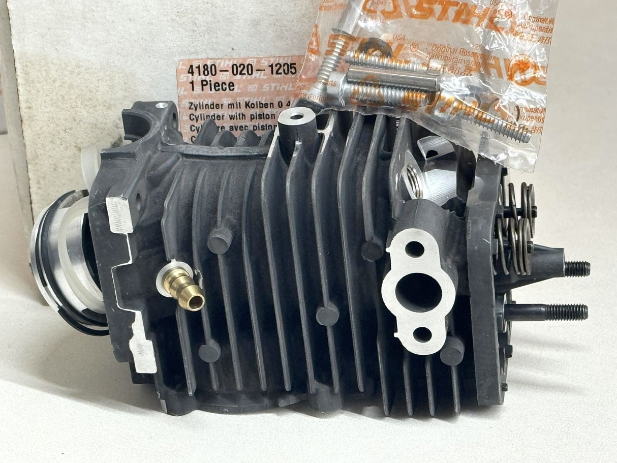STIHL OEM CYLINDER AND PISTON KIT 4180 020 1205 FC110 FS110 R RX HT101 HL100 K