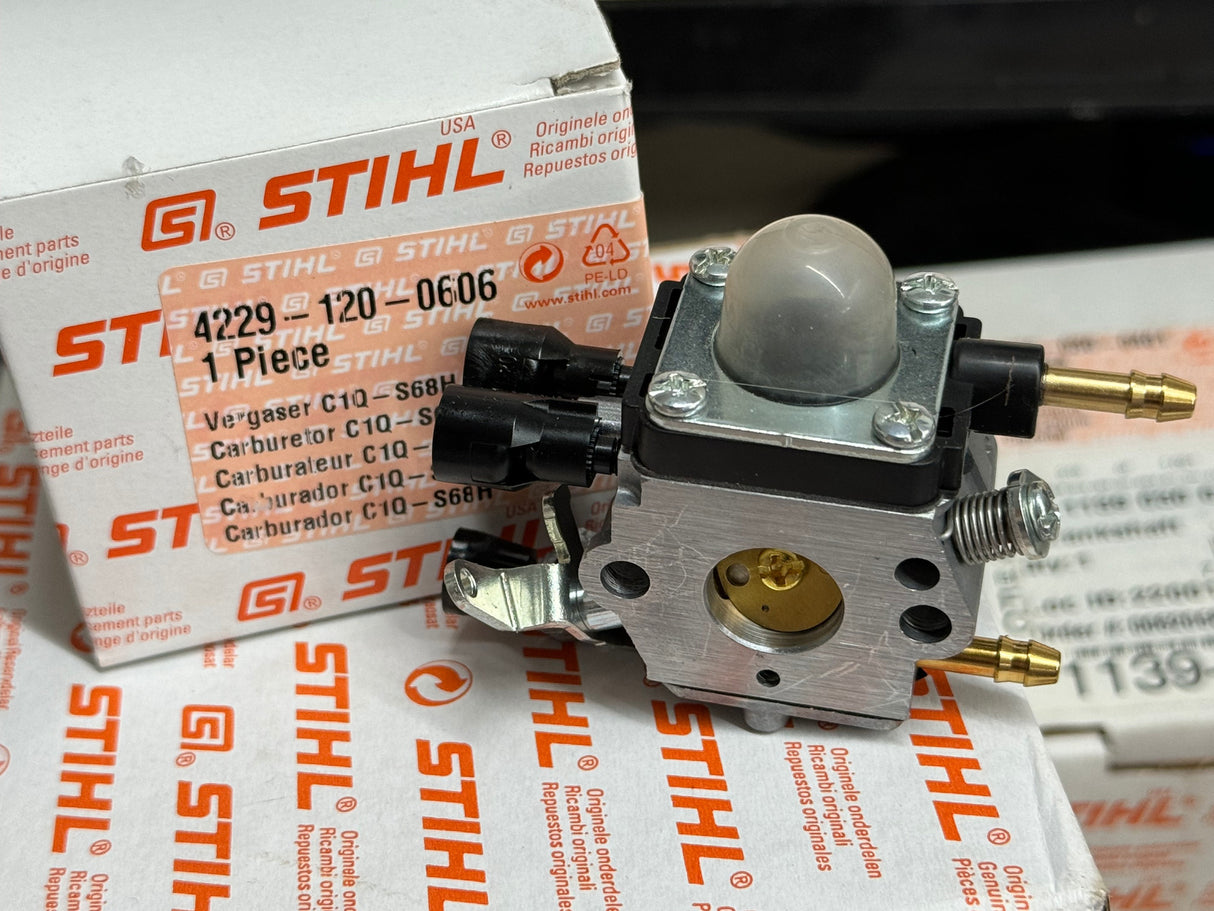 STIHL OEM ZAMA CARBURETOR 4229 120 0606 / 0603 C1Q-S68H SH55 SH85 D BG65 BG55 KC