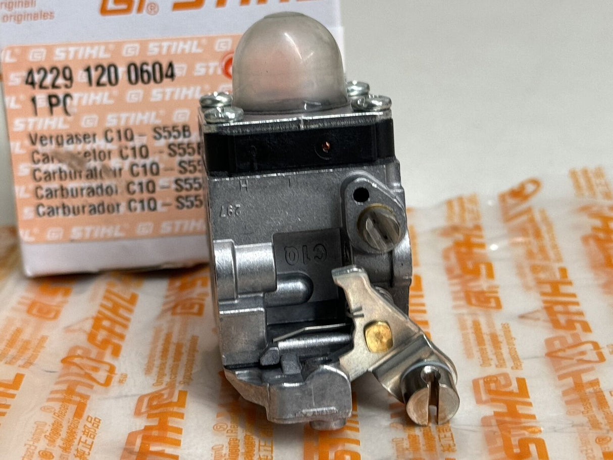 STIHL OEM ZAMA CARBURETOR 4229 120 0604 C1Q-S55B SH85 D BG65 BG55 C KAT