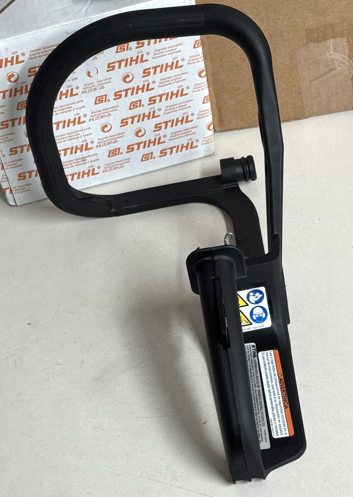 STIHL OEM HANDLE FRAME THROTTLE ASSY 1130 791 4901 : STRIPPED NEW MS170 180 C-B