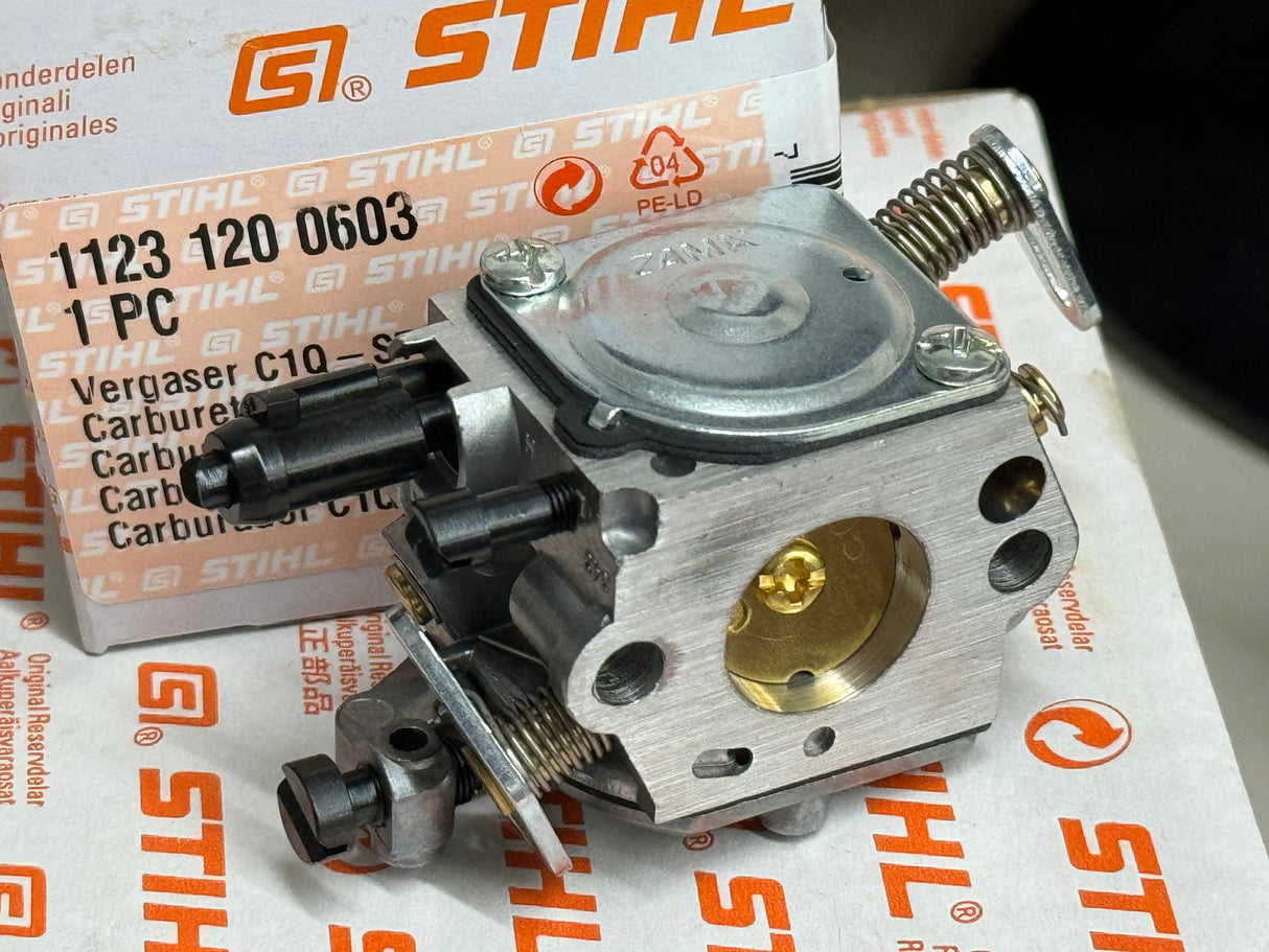 STIHL OEM ZAMA CARBURETOR 1123 120 0603 MS250 MS230 C1Q-S76G : MS 250 230