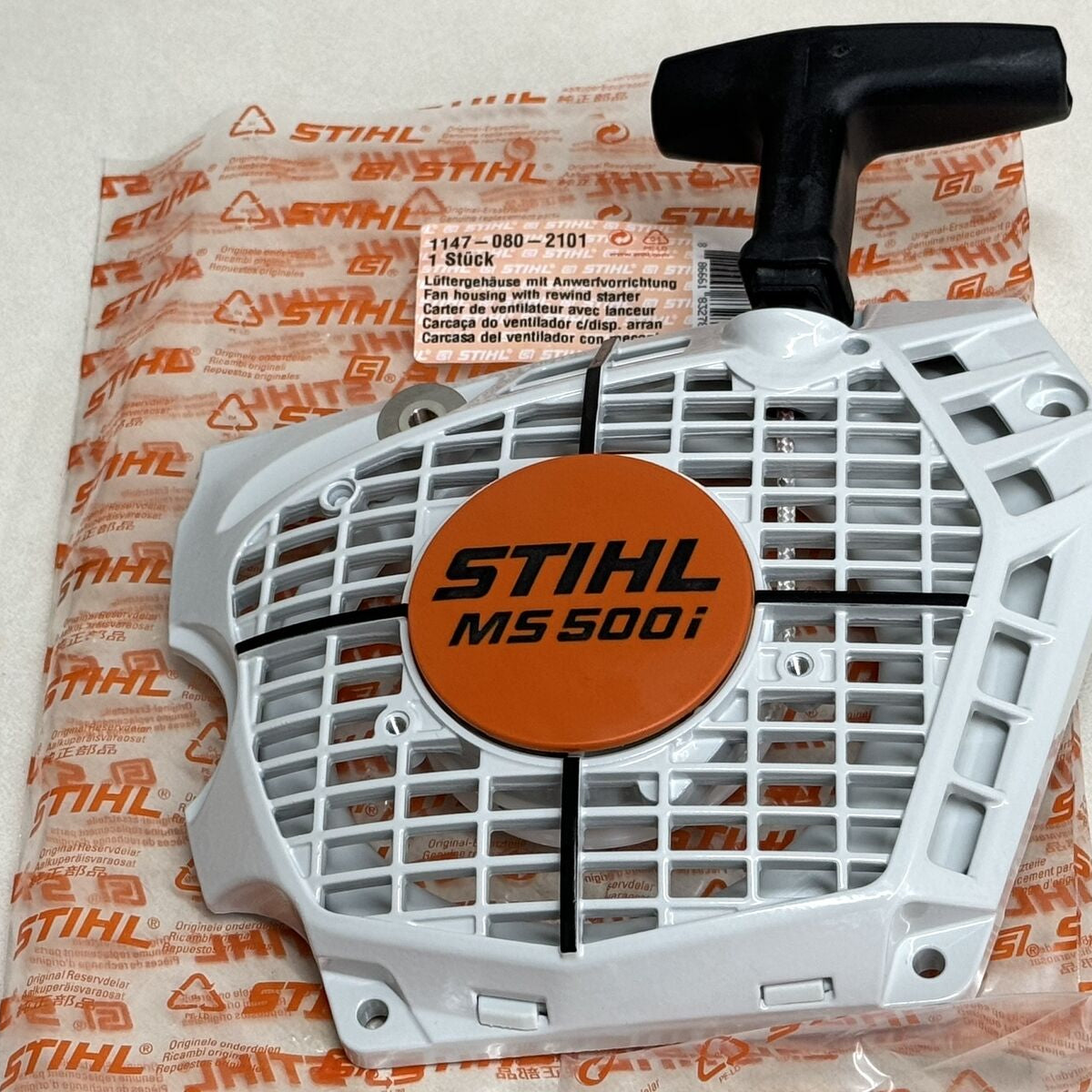 Carcasa De Ventilador Con Mecanismo Arranque Fs450 Stihl 4128 080 2101 Carcasa De Ventilador Con Mecanismo Arranque Fs450