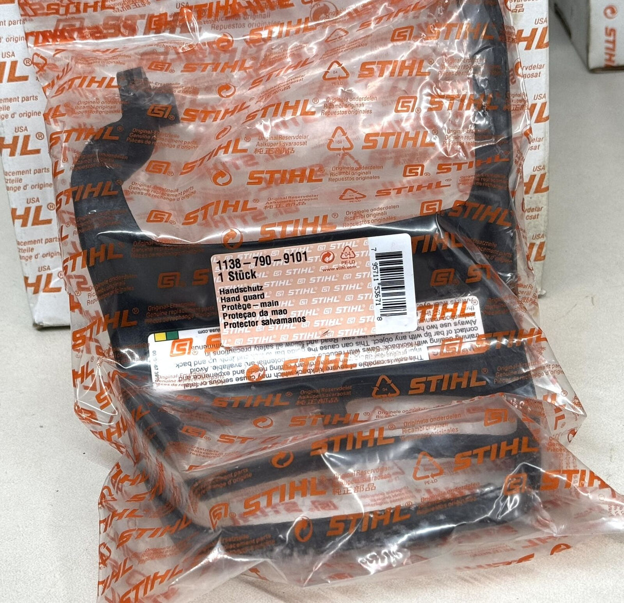 STIHL OEM HAND GUARD 1138 790 9101 MS441 MS441R MS441-VW MS441C C-Q C-M R C-MQ