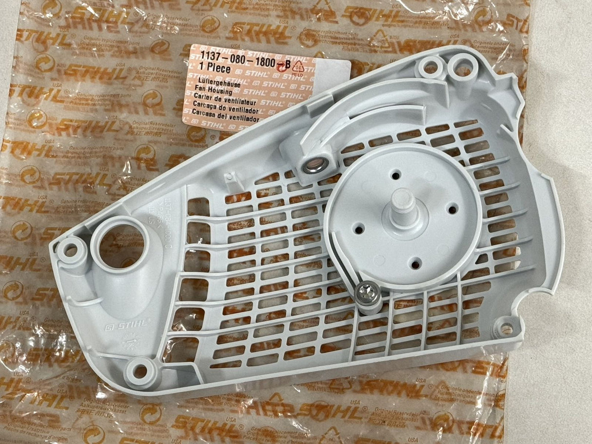 STIHL OEM 1137 080 1800 / 1808 FAN HOUSING MS192T MS193T MS 192 193 T GENUINE