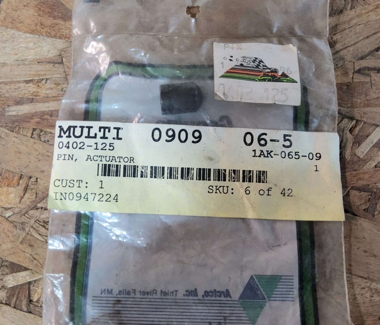 ARCTIC CAT OEM 0402-125 PIN ACTUATOR