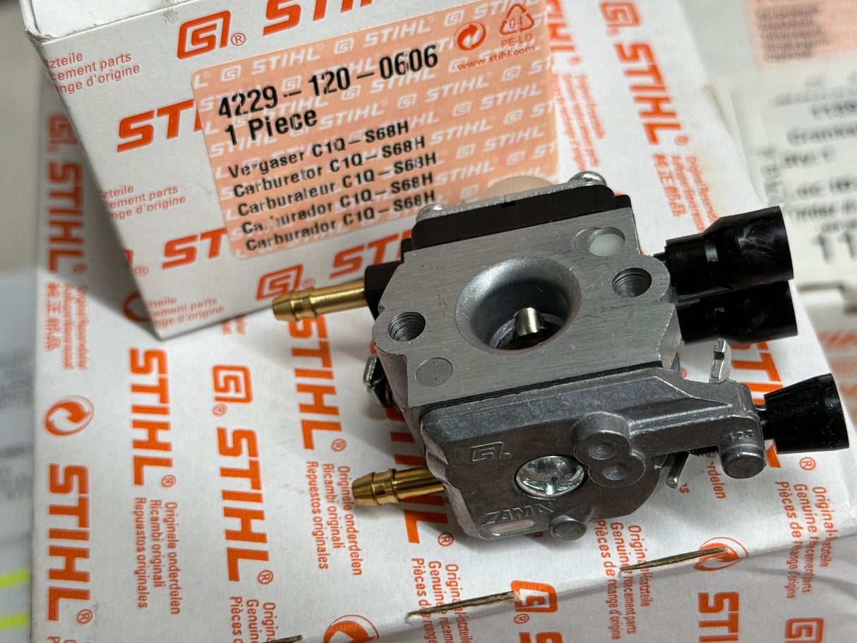 STIHL OEM ZAMA CARBURETOR 4229 120 0606 / 0603 C1Q-S68H SH55 SH85 D BG65 BG55 KC