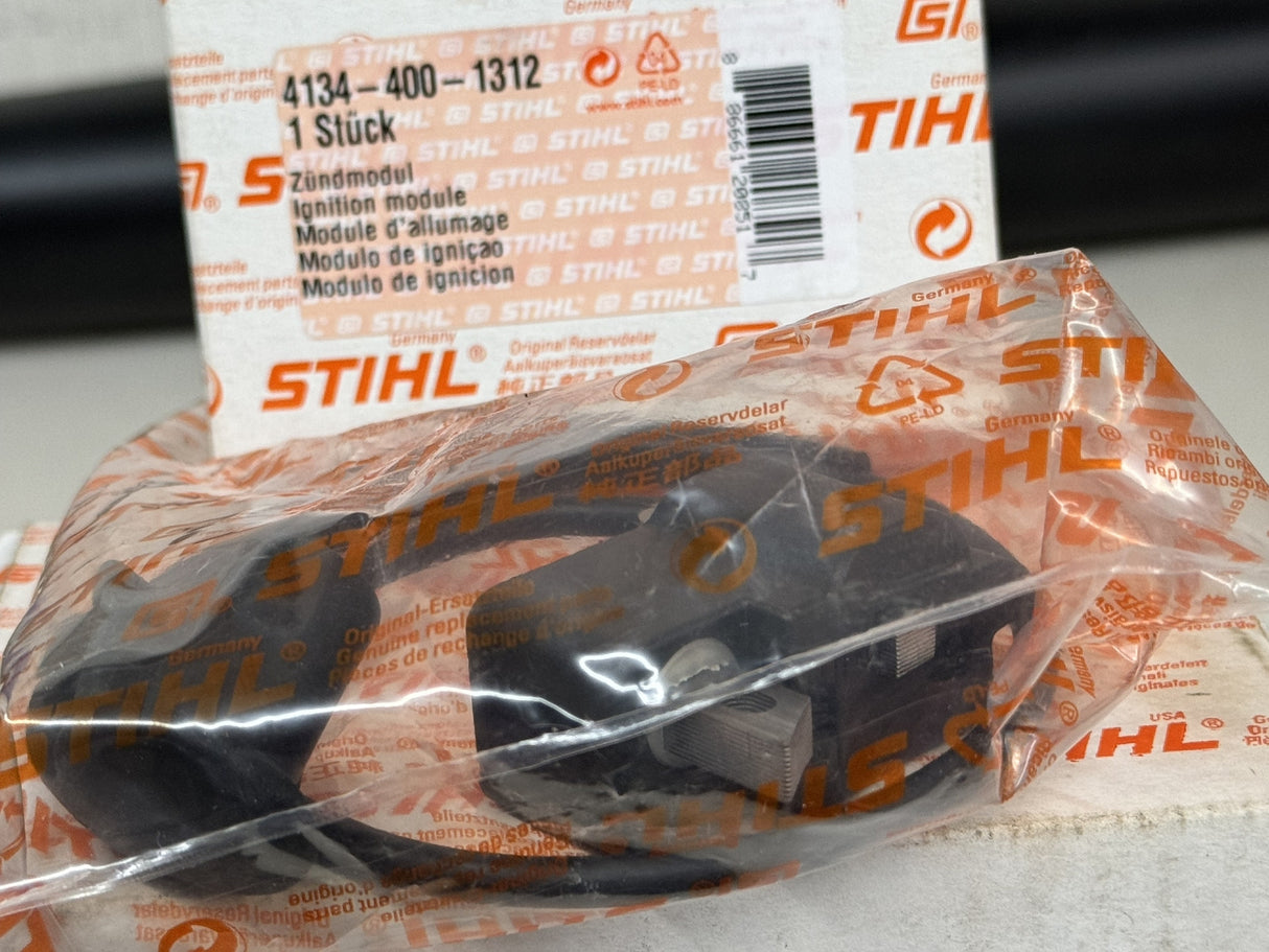 STIHL OEM IGNITION MODULE 4134 400 1312 FOR HT 250 , FS 120 R , FS250R