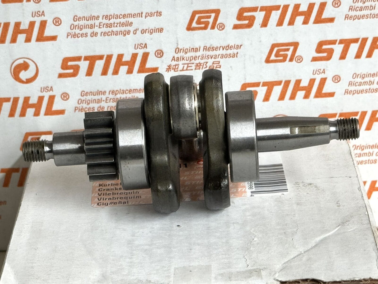 STIHL OEM CRANKSHAFT 4180 030 0411 FS130 R FS310 FS131 R KM130R FB131 HT131 MORE