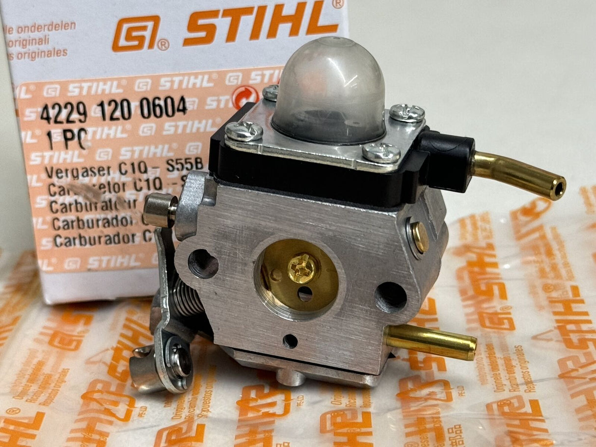 STIHL OEM ZAMA CARBURETOR 4229 120 0604 C1Q-S55B SH85 D BG65 BG55 C KAT