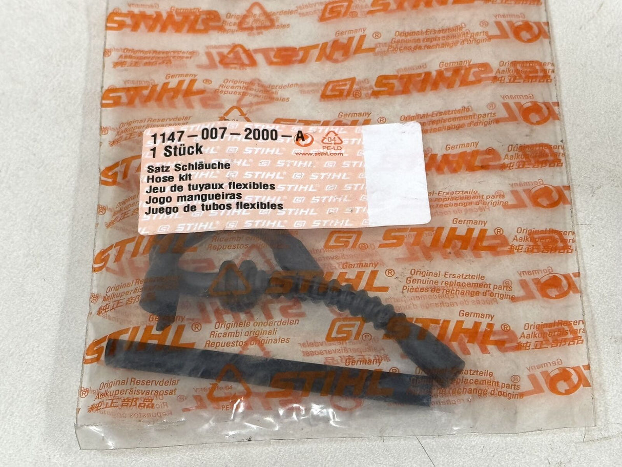 STIHL OEM FUEL HOSE KIT 1147 007 2000 MS500i MS500i-R MS500iR GENUINE