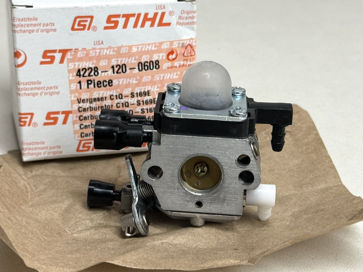 STIHL OEM ZAMA CARBURETOR 4228 120 0608 HS45 HS 45 C1Q-S169 E