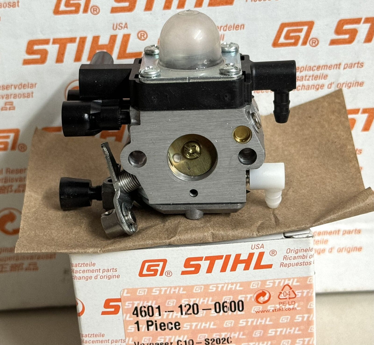 STIHL OEM ZAMA CARBURETOR 4601 120 0600 C1Q-S202 MM55 MM55CE C CULTIVATOR MM  55