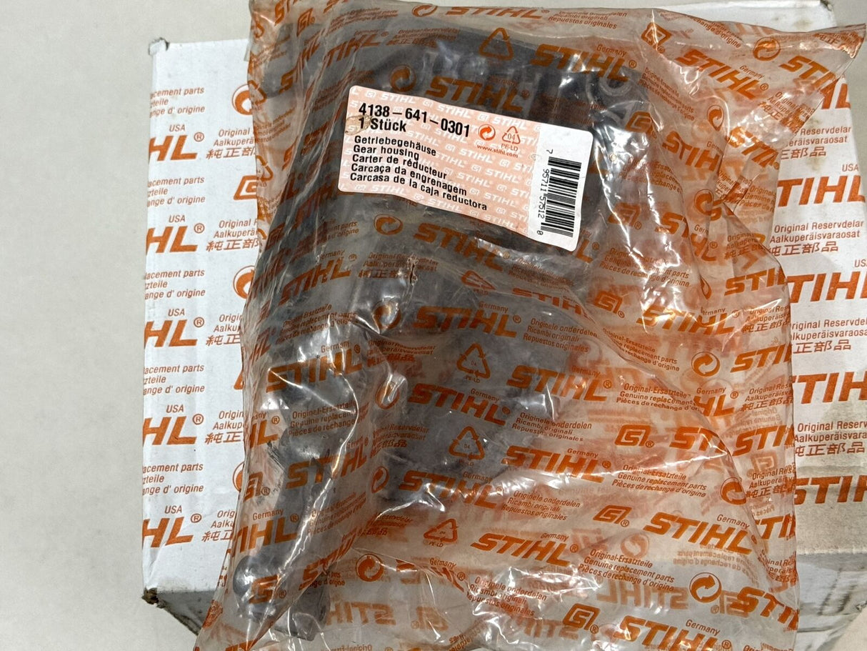 STIHL OEM GEAR HOUSING 4138 641 0301 / 0300 HT75 HT73 HT HT-KM GENUINE 75 73