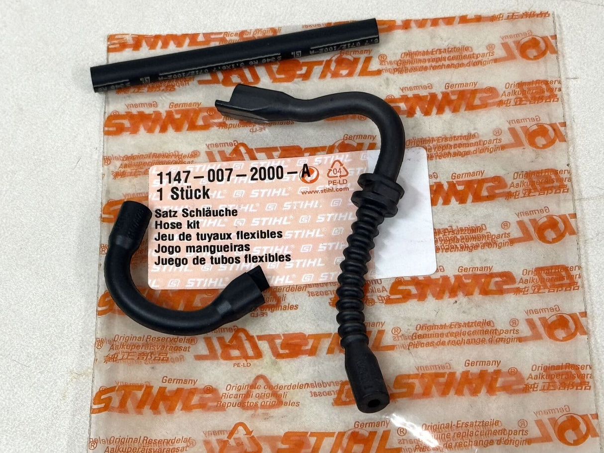 STIHL OEM FUEL HOSE KIT 1147 007 2000 MS500i MS500i-R MS500iR GENUINE