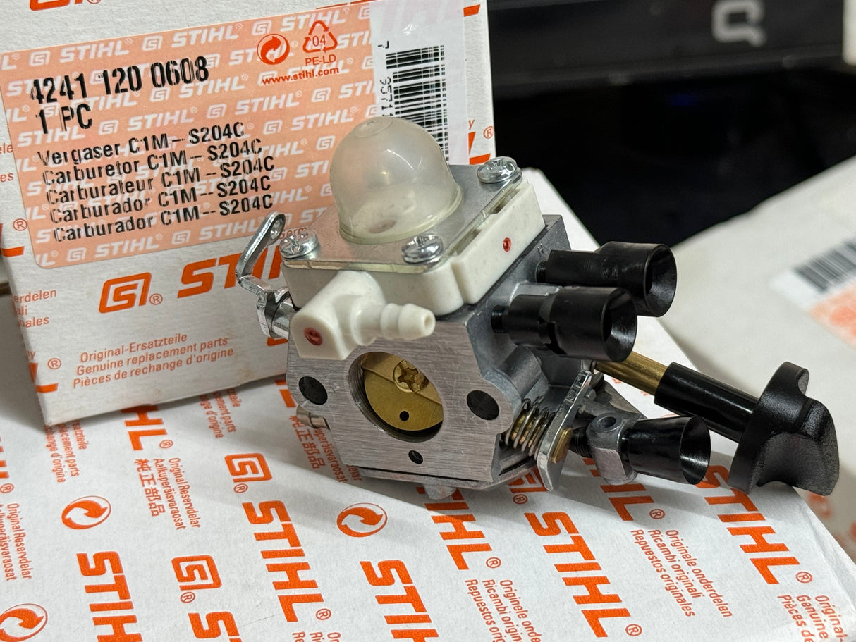 STIHL OEM ZAMA CARBURETOR 4241 120 0608 BLOWER C1M-S204C SH 56 C-E C1M-S142