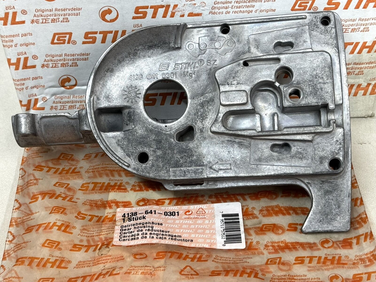 STIHL OEM GEAR HOUSING 4138 641 0301 / 0300 HT75 HT73 HT HT-KM GENUINE 75 73